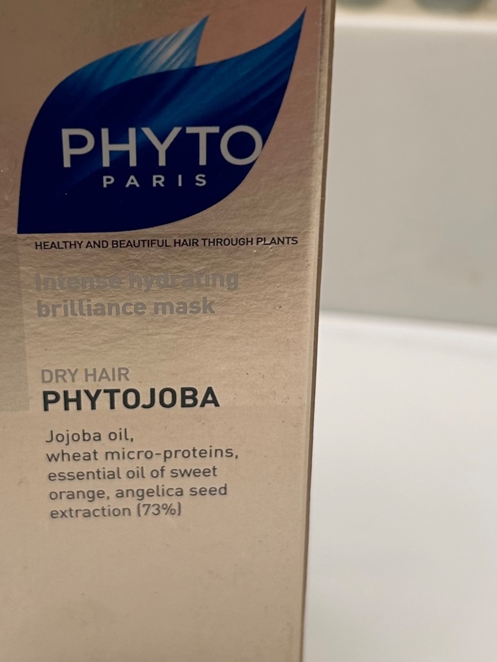 Phyto Paris Phytojoba Hydrating Brilliance Mask 1.7 oz / 50 ml for Dry Hair